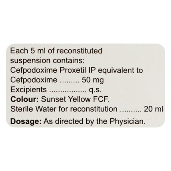 BACTOGARD 50mg Oral Suspension 30ml - Bacterial Infections-Cep