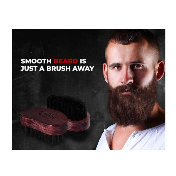 Beardo Beard Brush - Nylon Bristle - Beard Comb