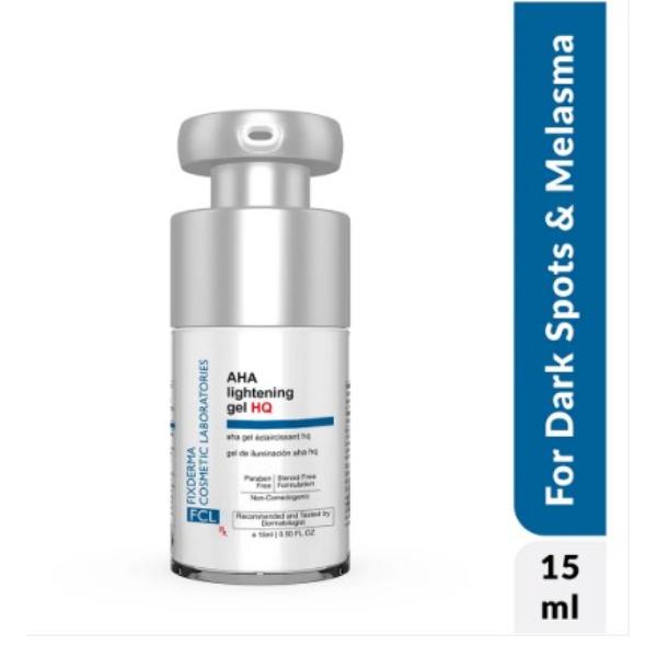 Netmeds | Fixderma Cosmetic Laboratories (FCL) AHA Lightening Gel - Hq 15 ml