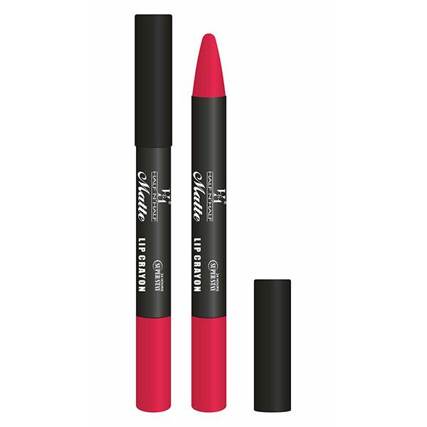 Half N Half Matte Lip Crayon, 24H Super Stay, 14 On Fire 3.5 gm - Lip Crayons