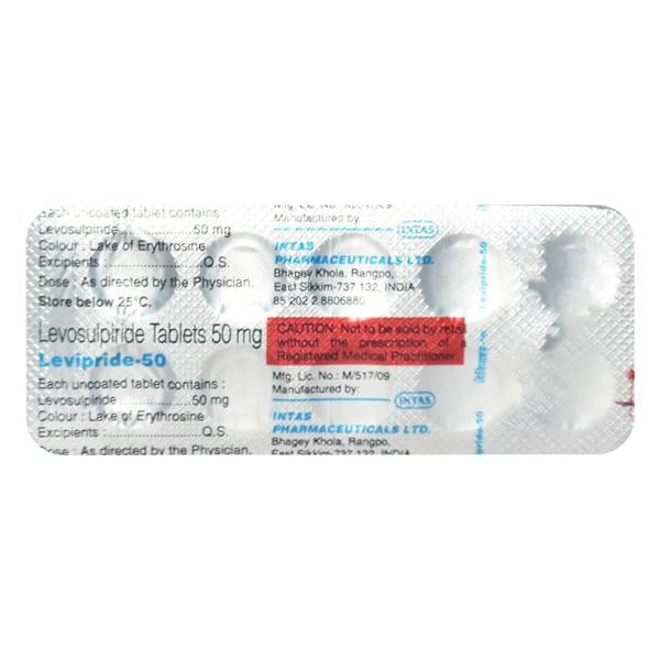 Netmeds | Levipride 50mg Tablet 10'S