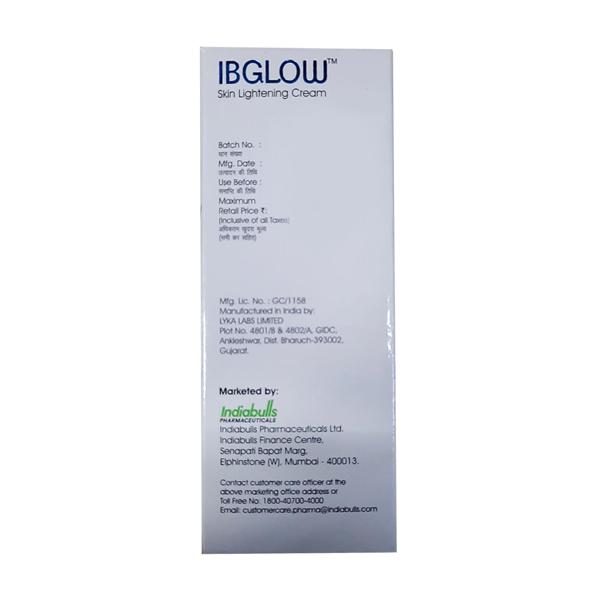 IBGLOW SKIN LIGHTENING Cream 20gm - Hyperpigmentation-Oth