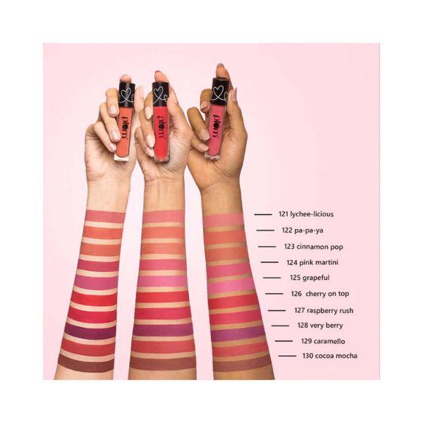 Plum Matte In Heaven Liquid Lipstick Non-drying Smudge Proof Wine to go 140 Deep Wine 4.5 ml - Liquid Lipsticks