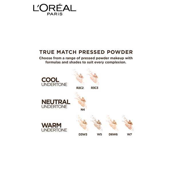 L'Oreal Paris True Match Super Blendable Perfecting Powder, Rose Vanilla F.2/C.2 9 gm - Compact Powder