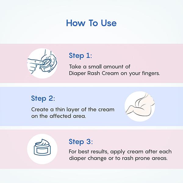 The Moms Co. Natural Diaper Rash Cream 25gm - Rash Creams