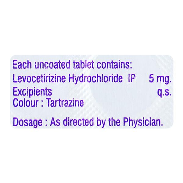 LEVOCETON Tablet 10's - Allergies-Ant