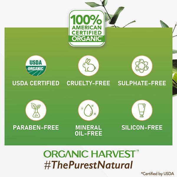 Organic Harvest Luxurious Bathing Bar - Tea Tree Soap Bar for Clear Skin, Soap to Prevent Body Acne 125 gm - Soaps