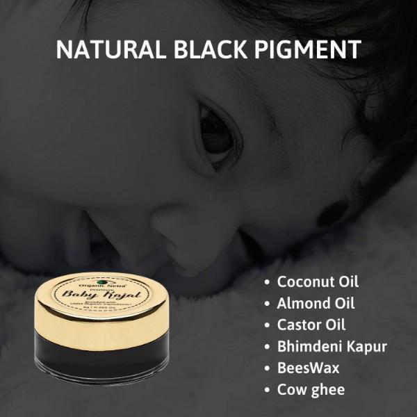 Organic Netra Premium Baby Kajal 8 gm - Baby Grooming