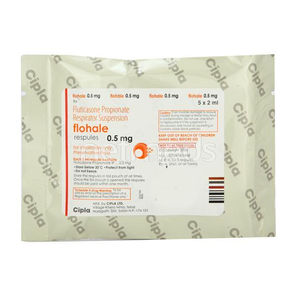 Flohale 0.5mg Respule 5X2ml - Asthma/COPD-Ast