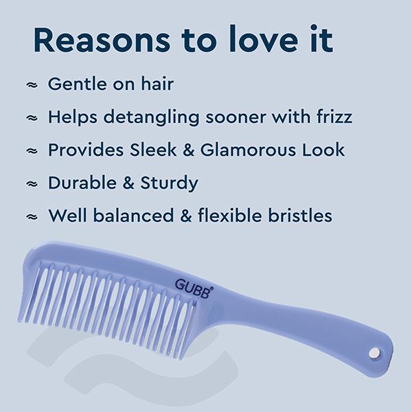 Gubb Fork Hair Comb (Santorini Hues) Gb-Lh-032 1's - Hair Combs