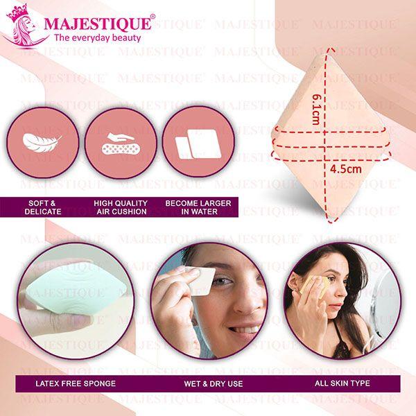 Majestique face sponge 1's - Sponges & Applicators