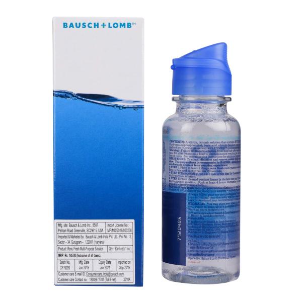 Renu Fresh Multi Purpose Solution 60 ml - Lens Solution