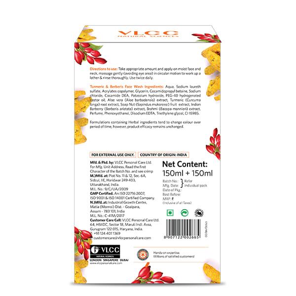 Turmeric & Berberris Facewash B1G1 150 Ml - Face Wash & Cleansers