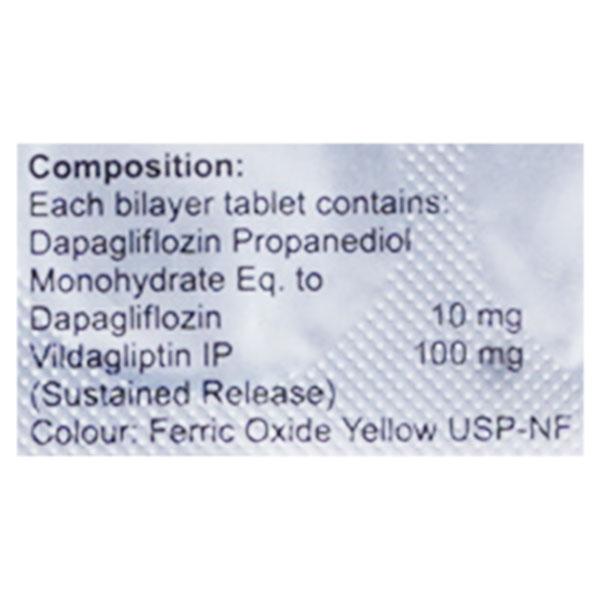 VILATIN DP 100/10 Tablet 10's - Diabetes-Ant