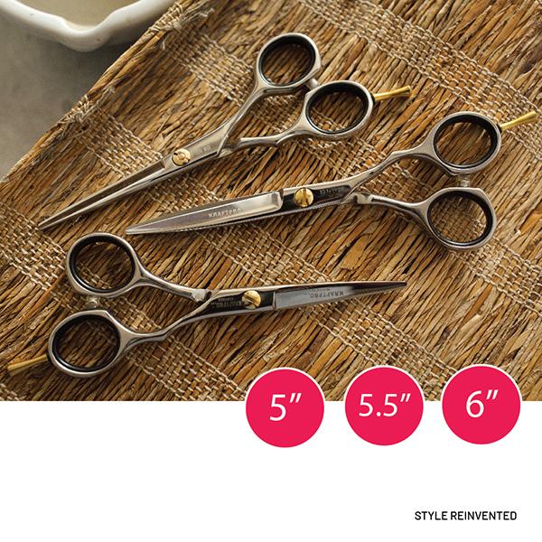 KraftPro Hair Cutting Scissor H-50 1's - Multi-Stylers