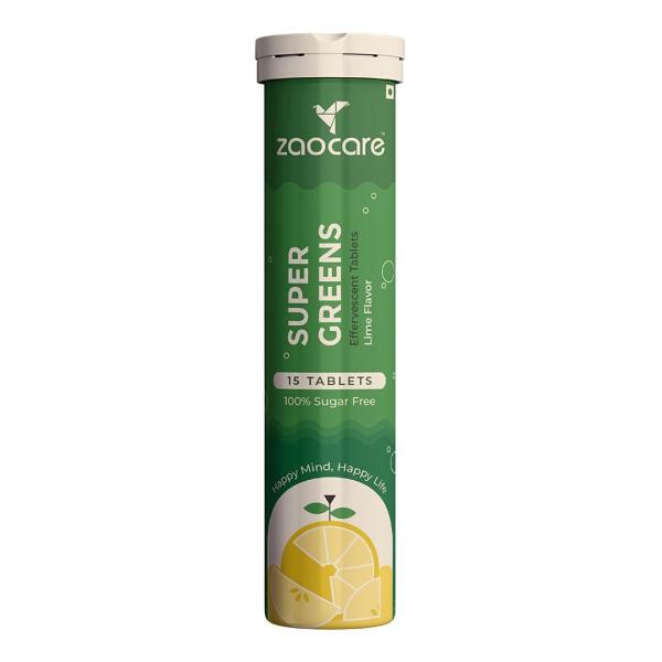 Zaocare Supergreen Tablets 15's - General Health