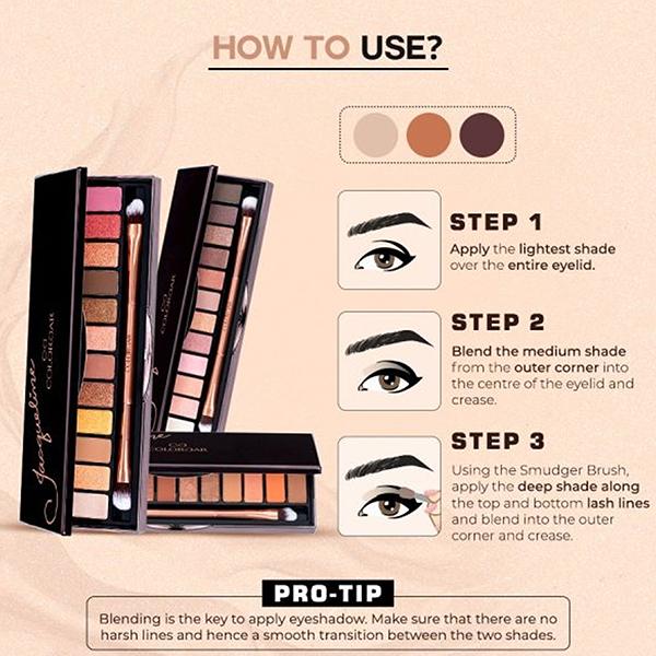 Colorbar X Jacqueline Just Nude Eyeshadow Palette 18gm - Eye Shadow Palettes