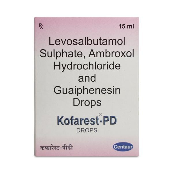 Kofarest PD Drops 15ml - Asthma/COPD-Ast