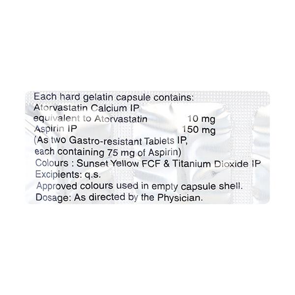 Ecosprin AV 150mg Capsule 15'S - Blood Clot-Ant