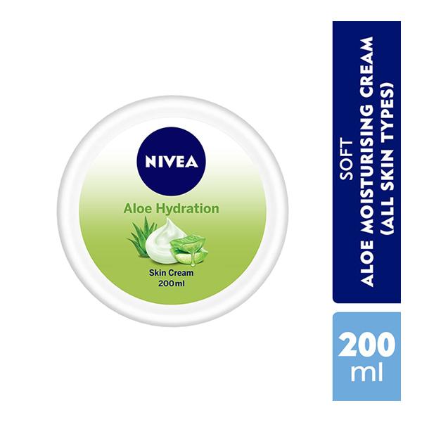 Nivea Aloe Hydration Skin Cream 200 ml - Lotions & Creams
