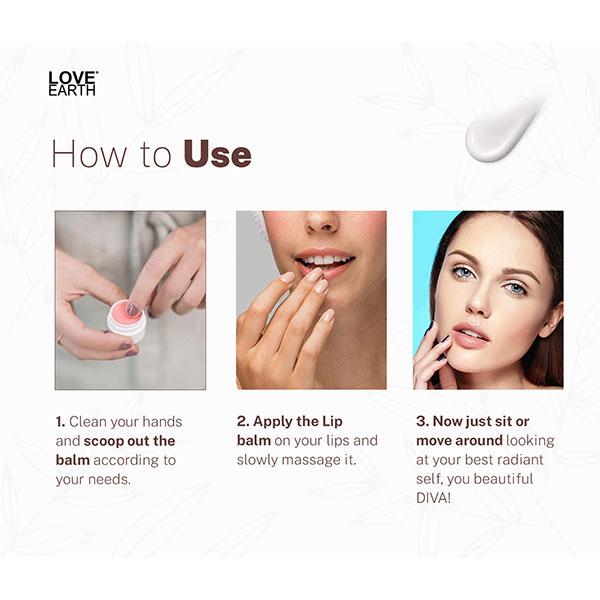 Love Earth Coconut Lip Balm An Ayurvedic Lip Moisturizer 10 gm - Lip Balms
