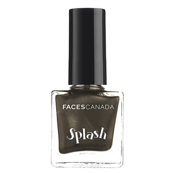 Faces Canada Splash Nail Enamel Graphite 141 8 Ml - Nail Polish