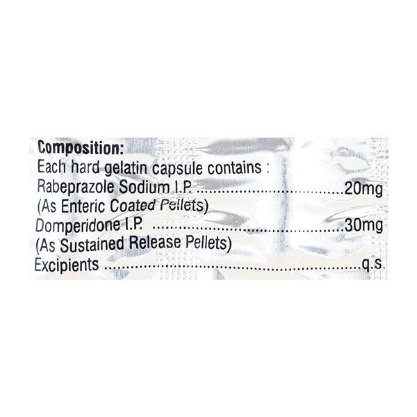 RANTAC RD 30/20mg Capsule 10's - Ulcer/Reflux/Flatulence-Aaa