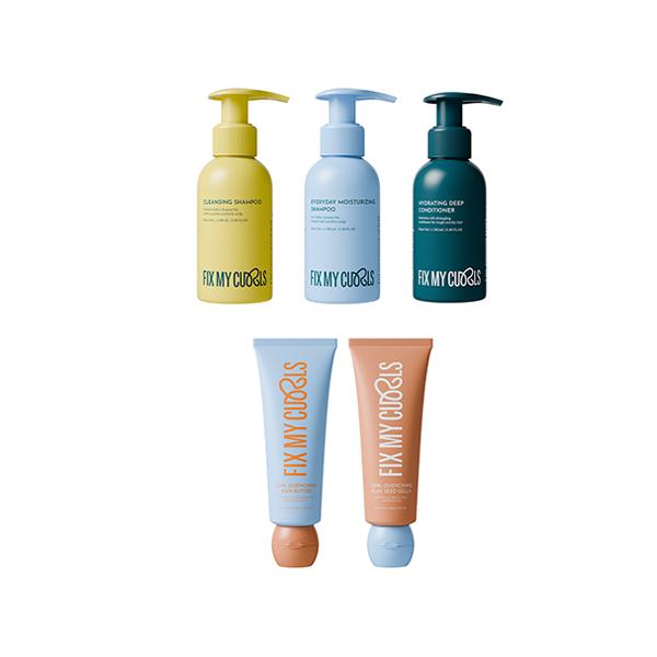 Netmeds | Fix My Curls Complete Curl Care Travel Kit, 100ml 5's