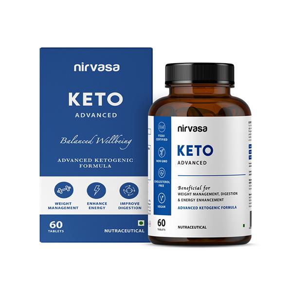 Nirvasa Keto Tablets, 60 Tablets 60 gm - Multi-Vitamins