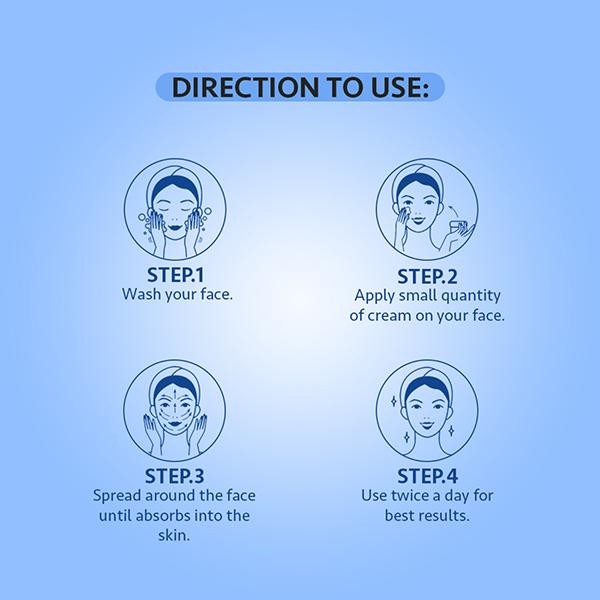 Berina Go Glow By Berina Diamond with Vitamin E & Wheat Germ Oil Face Cream 500 ml - Face Creams