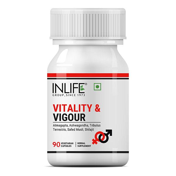 INLIFE Vitality & Vigour Vegetarian Capsule 90's - Sexual Care