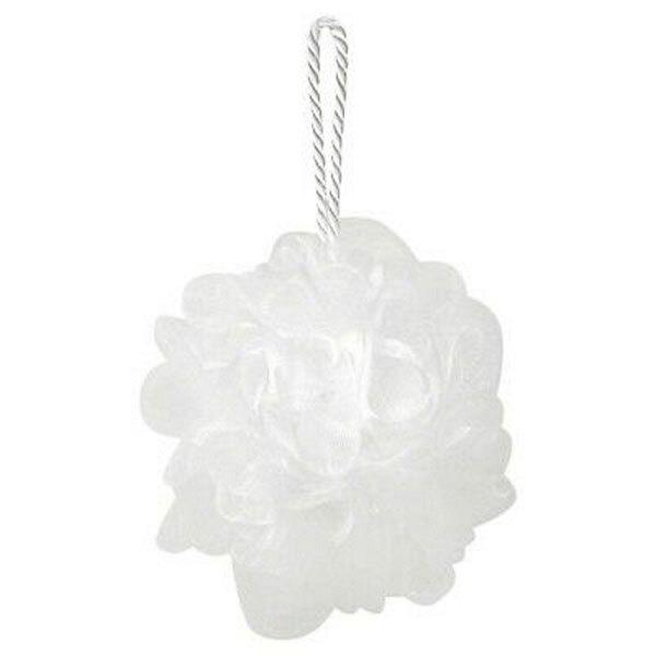 Basicare Bath Sponge with nylon rope-White 1's - Loofahs & Sponges