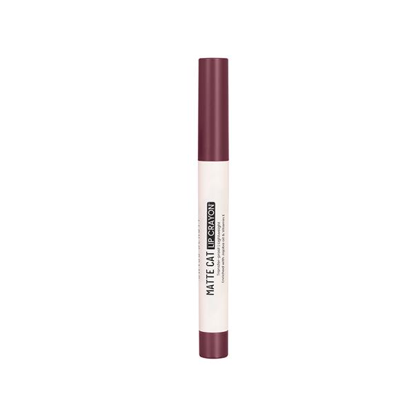 Swiss Beauty Non-Transfer Matte Cat Lip Crayon, Shade - Wicked Wine 1.5 gm - Lip Crayons