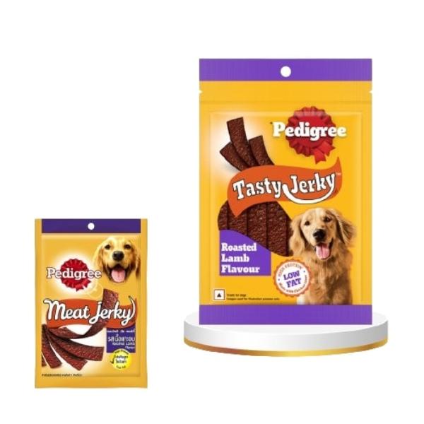 Netmeds | Pedigree Tasty Jerky Lamb Flavour 70 gm