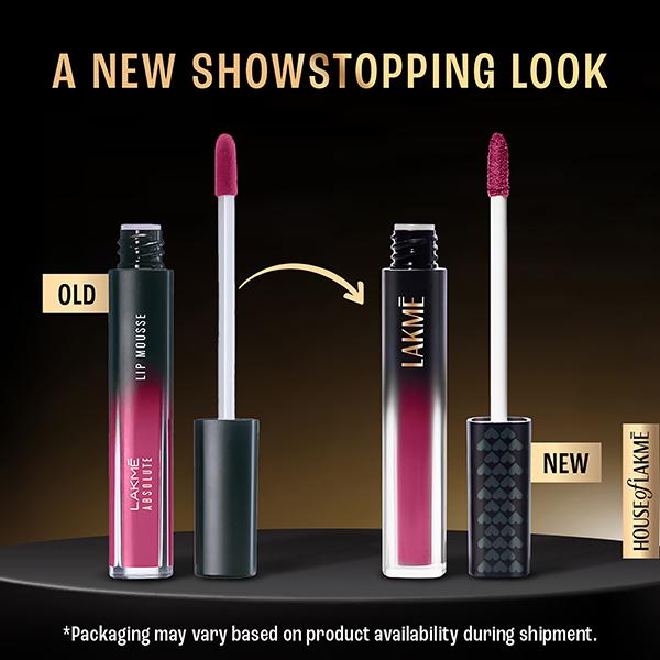 Lakme Absolute Sheer Lip Mousse 201 Purple Haze 4.6 gm - Lipsticks