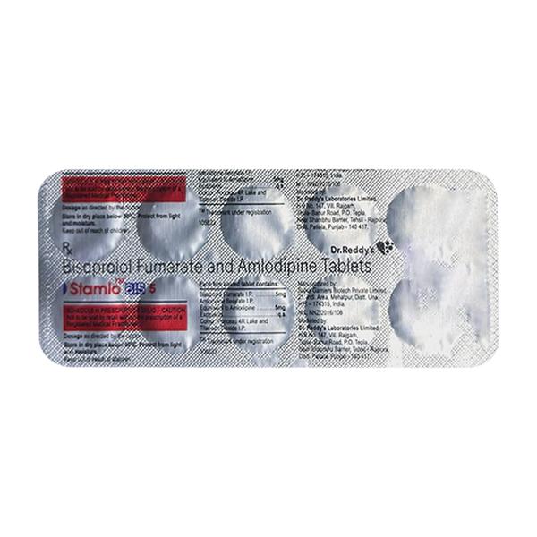 STAMLO BIS 5 Tablet 10's - Hypertension-Bet