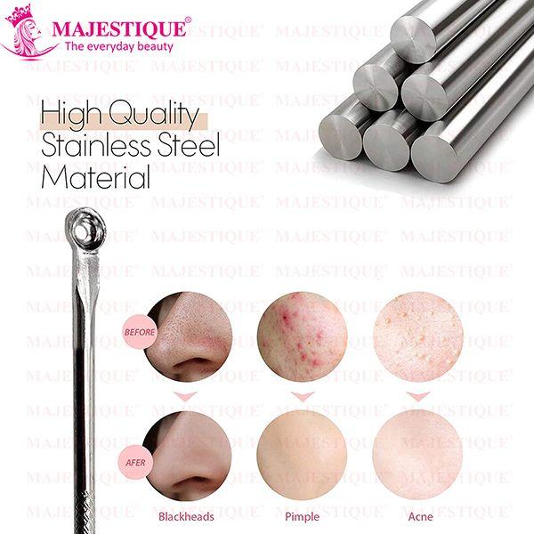 Majestique Blackhead Remover Dual Heads Blackheads Removal 1's - Others