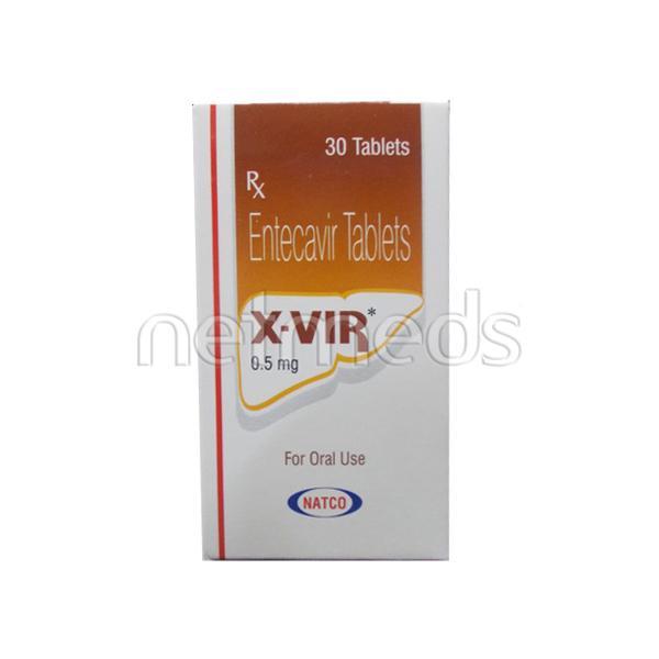 Netmeds | X Vir 0.5mg Tablet 30'S