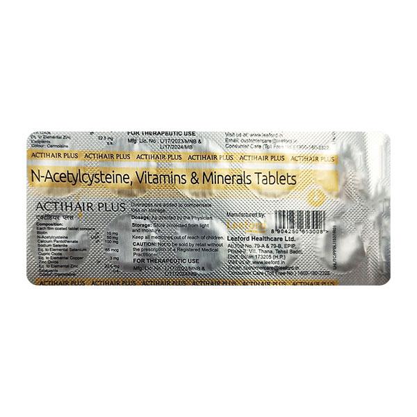 ACTIHAIR PLUS Tablet 10's