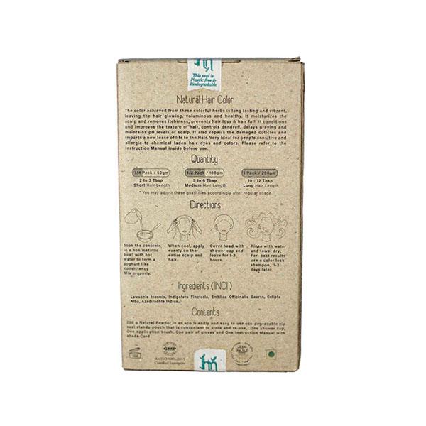 HM Herbal Me Nut Brown Certified natural Hair Colour 200 gm - Powder