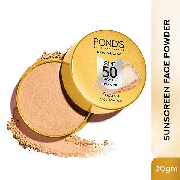 Netmeds | Pond's SPF 50 UV AB PA+++, Sunscreen Face Powder for Sun Protection for Oily Skin 20 gm