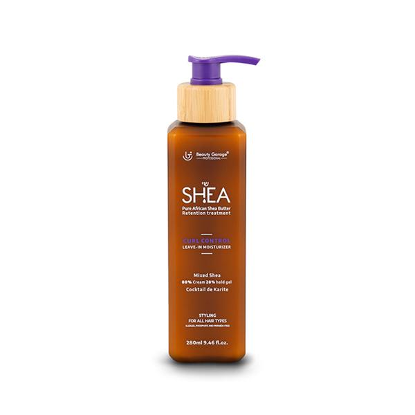 Netmeds | Beauty Garage Shea Curl Control Leave In Moisturizer 80% Cream 20% Hold Gel 280 ml