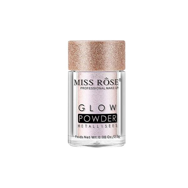 Miss Rose Pigment Eyeshadow Glow Powder Metalises 7001 - 010M15 20 gm - Eyeshadow, Bases & Primers