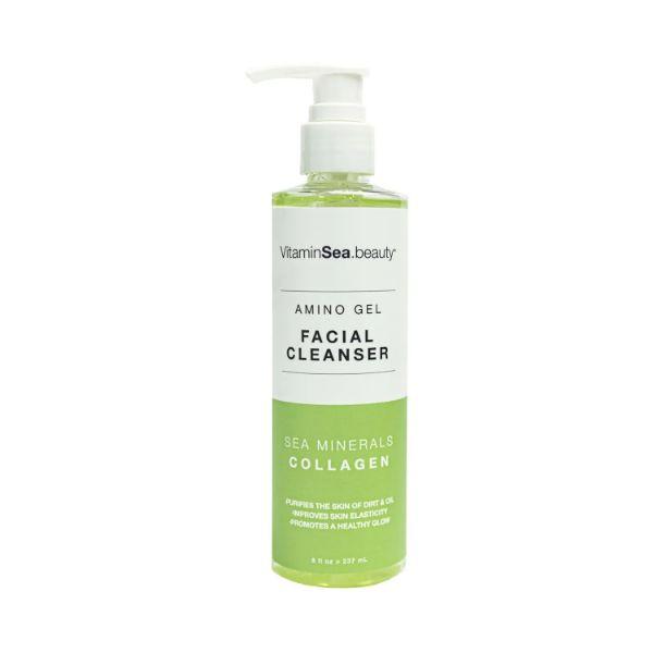 VITAMINS & SEA BEAUTY, Amino Gel Facial Cleanser 237ml - Scrubs & Exfoliants