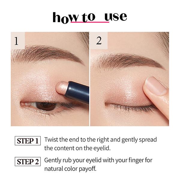 Etude Bling Bling Eye Stick 09 Golden Tail Star 1.4gm - Eyeshadow, Bases & Primers