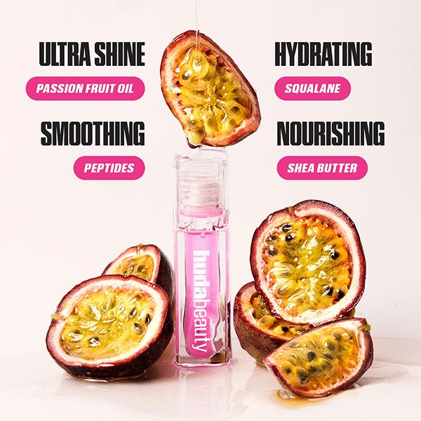 HUDA BEAUTY Faux Filler Oil Light Brown 3.9 ml - Lip Balms