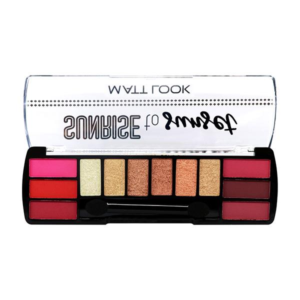 Matt Look Sunrise To Sunset Makeup Palette, Multicolor-01 13 gm - Face Palettes