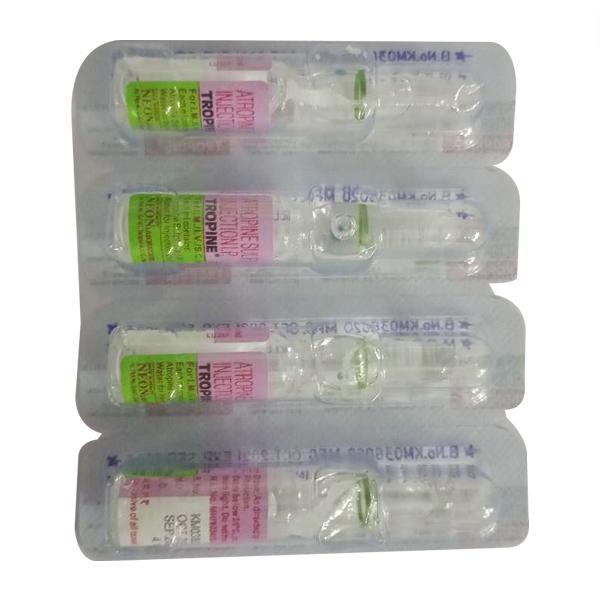TROPINE INJECTION 1ML - Poisoning/Overdose-Ant