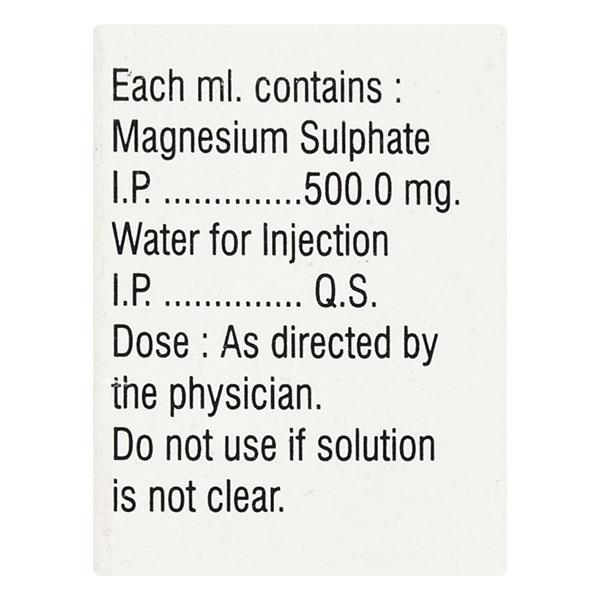 MAGNESIUM SULPHATE Injection 2ml - Supplements-Ele