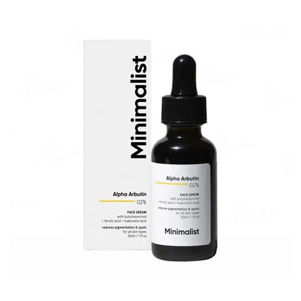 Netmeds | Minimalist Alpha Arbutin Face Serum 30 ml